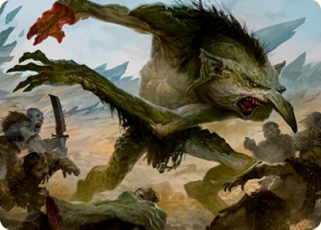 Troll Art Card [Dungeons & Dragons: Adventures in the Forgotten Realms Art Series] | Lots Moore NSW