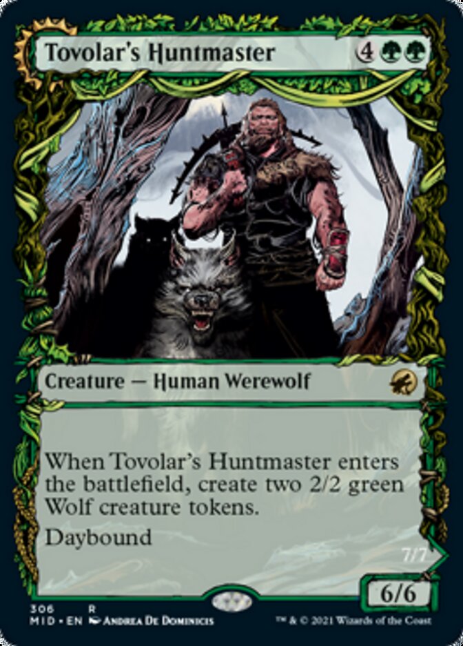 Tovolar's Huntmaster // Tovolar's Packleader (Showcase Equinox) [Innistrad: Midnight Hunt] | Lots Moore NSW