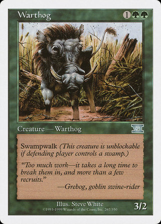 Warthog [Classic Sixth Edition] | Lots Moore NSW