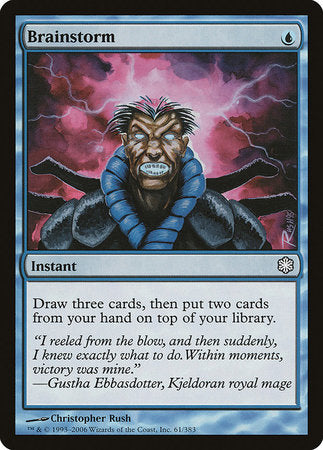 Brainstorm [Coldsnap Theme Decks] | Lots Moore NSW