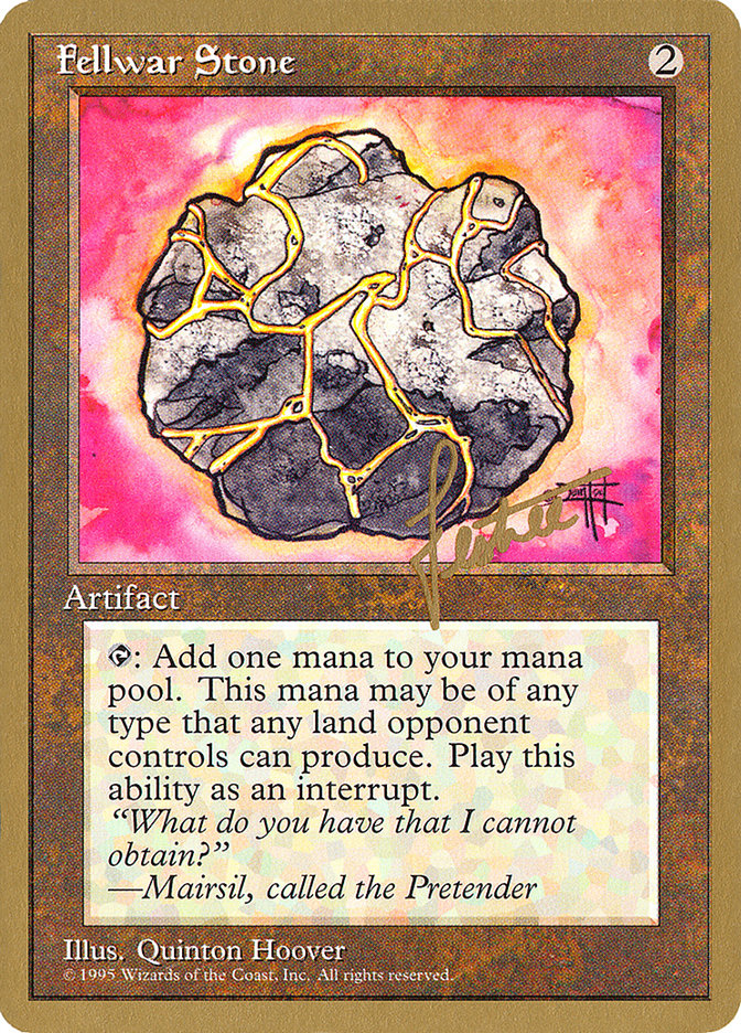 Fellwar Stone (Bertrand Lestree) [Pro Tour Collector Set] | Lots Moore NSW