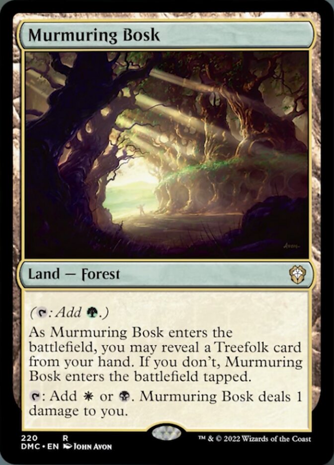 Murmuring Bosk [Dominaria United Commander] | Lots Moore NSW