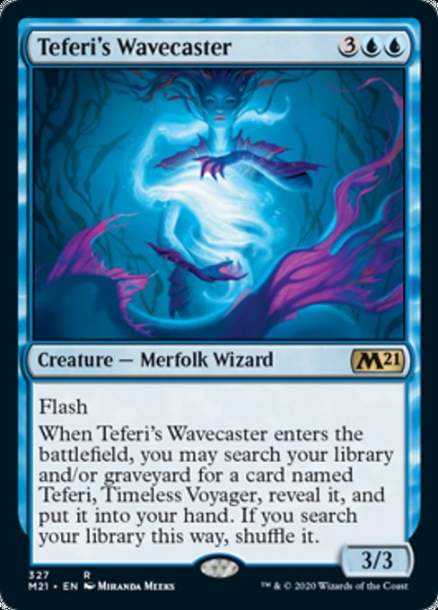 Teferi's Wavecaster [Core Set 2021] | Lots Moore NSW