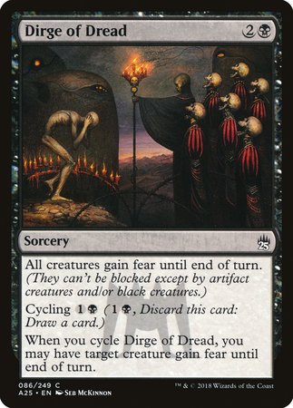 Dirge of Dread [Masters 25] | Lots Moore NSW