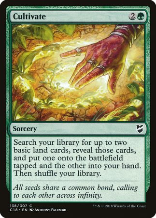 Cultivate [Commander 2018] | Lots Moore NSW