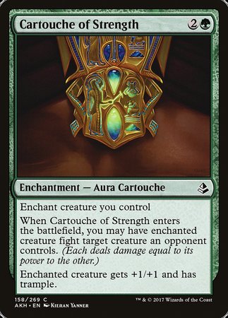 Cartouche of Strength [Amonkhet] | Lots Moore NSW