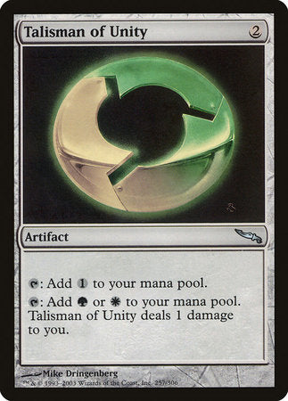 Talisman of Unity [Mirrodin] | Lots Moore NSW