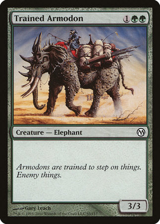 Trained Armodon [Duels of the Planeswalkers] | Lots Moore NSW