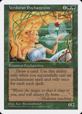 Verduran Enchantress [Fifth Edition] | Lots Moore NSW