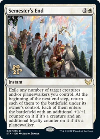 Semester's End [Strixhaven: School of Mages Prerelease Promos] | Lots Moore NSW