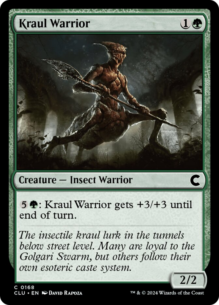 Kraul Warrior [Ravnica: Clue Edition] | Lots Moore NSW