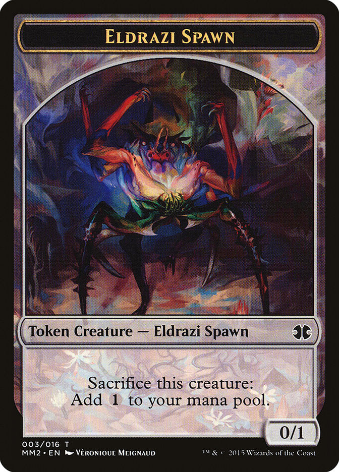 Eldrazi Spawn (003/016) [Modern Masters 2015 Tokens] | Lots Moore NSW