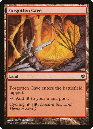 Forgotten Cave [Duel Decks: Izzet vs. Golgari] | Lots Moore NSW