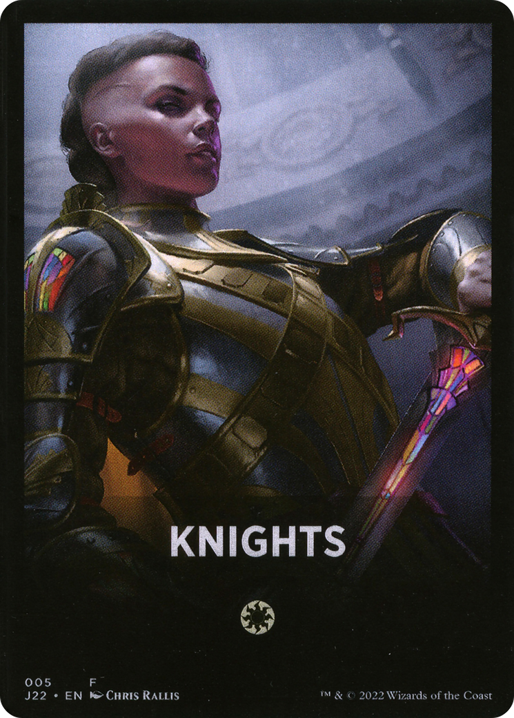 Knights Theme Card [Jumpstart 2022 Front Cards] | Lots Moore NSW