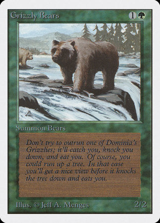 Grizzly Bears [Unlimited Edition] | Lots Moore NSW