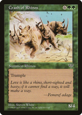 Crash of Rhinos [Mirage] | Lots Moore NSW