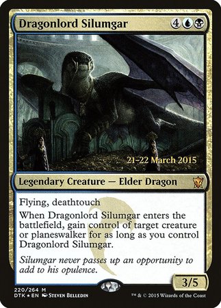 Dragonlord Silumgar [Dragons of Tarkir Promos] | Lots Moore NSW