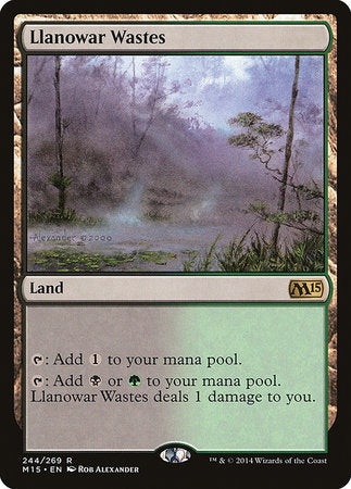 Llanowar Wastes [Magic 2015] | Lots Moore NSW