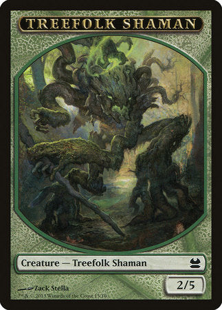 Treefolk Shaman Token [Modern Masters Tokens] | Lots Moore NSW