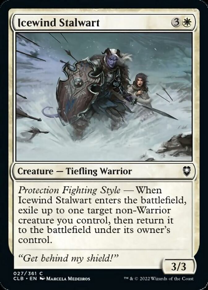 Icewind Stalwart [Commander Legends: Battle for Baldur's Gate] | Lots Moore NSW