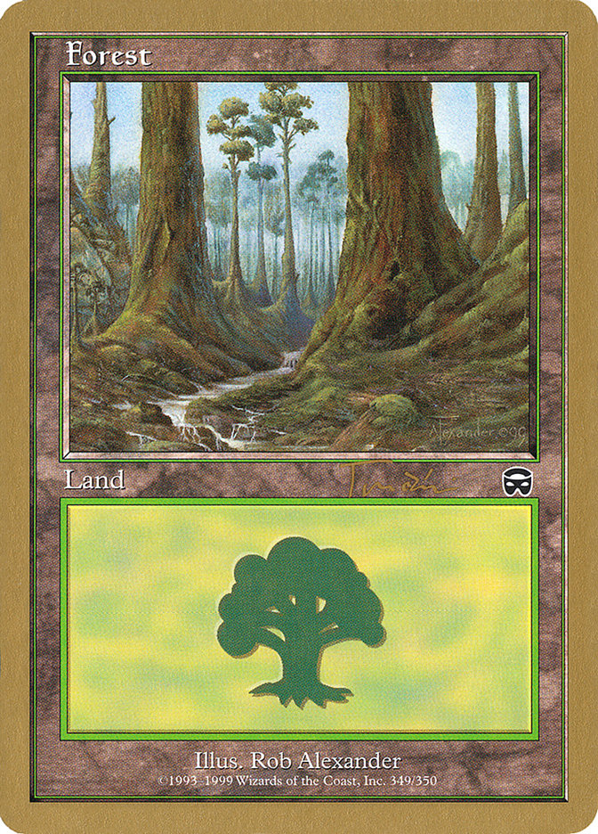 Forest (jt349) (Jan Tomcani) [World Championship Decks 2001] | Lots Moore NSW