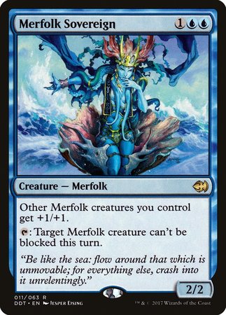 Merfolk Sovereign [Duel Decks: Merfolk vs. Goblins] | Lots Moore NSW