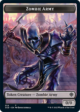 Zombie Army Double-Sided Token [Starter Commander Decks] | Lots Moore NSW