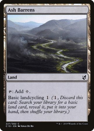 Ash Barrens [Commander 2019] | Lots Moore NSW