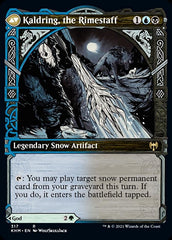 Jorn, God of Winter // Kaldring, the Rimestaff (Showcase) [Kaldheim] | Lots Moore NSW