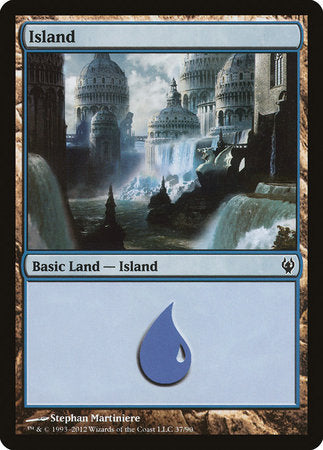 Island (37) [Duel Decks: Izzet vs. Golgari] | Lots Moore NSW