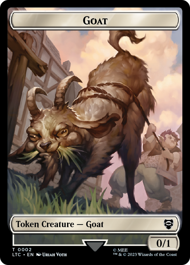 Bird // Goat Token [The Lord of the Rings: Tales of Middle-Earth Commander Tokens] | Lots Moore NSW