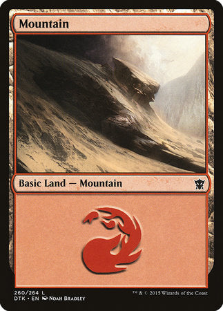 Mountain (260) [Dragons of Tarkir] | Lots Moore NSW