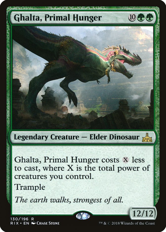 Ghalta, Primal Hunger [Rivals of Ixalan] | Lots Moore NSW