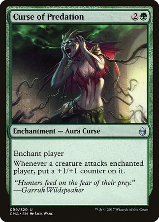 Curse of Predation [Commander Anthology] | Lots Moore NSW