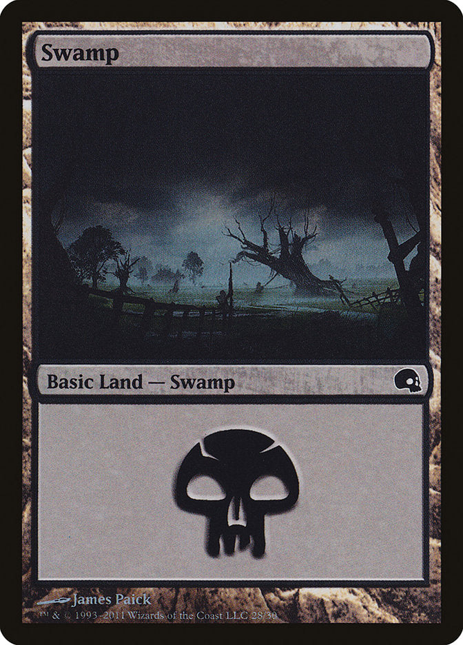Swamp (28) [Premium Deck Series: Graveborn] | Lots Moore NSW