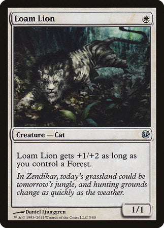 Loam Lion [Duel Decks: Ajani vs. Nicol Bolas] | Lots Moore NSW