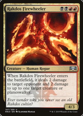 Rakdos Firewheeler [Ravnica Allegiance] | Lots Moore NSW