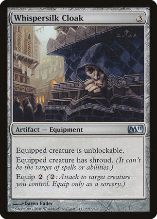 Whispersilk Cloak [Magic 2011] | Lots Moore NSW