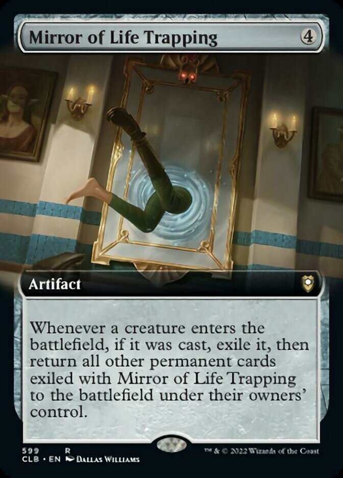 Mirror of Life Trapping (Extended Art) [Commander Legends: Battle for Baldur's Gate] | Lots Moore NSW