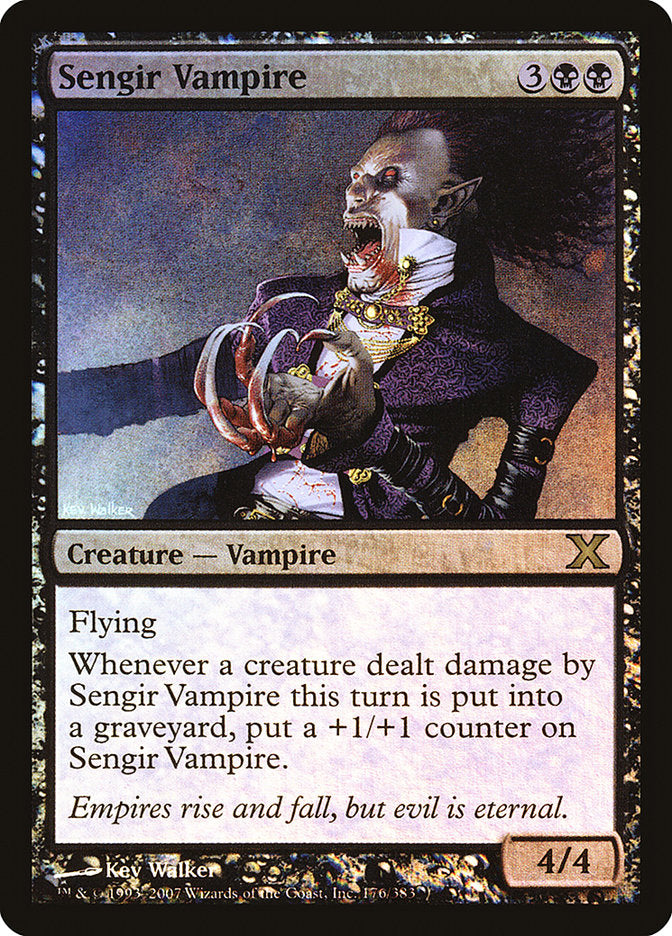 Sengir Vampire (Premium Foil) [Tenth Edition] | Lots Moore NSW