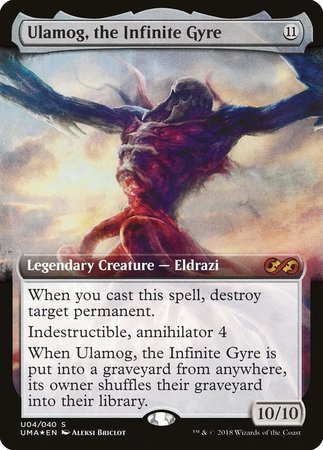 Ulamog, the Infinite Gyre [Ultimate Box Topper] | Lots Moore NSW