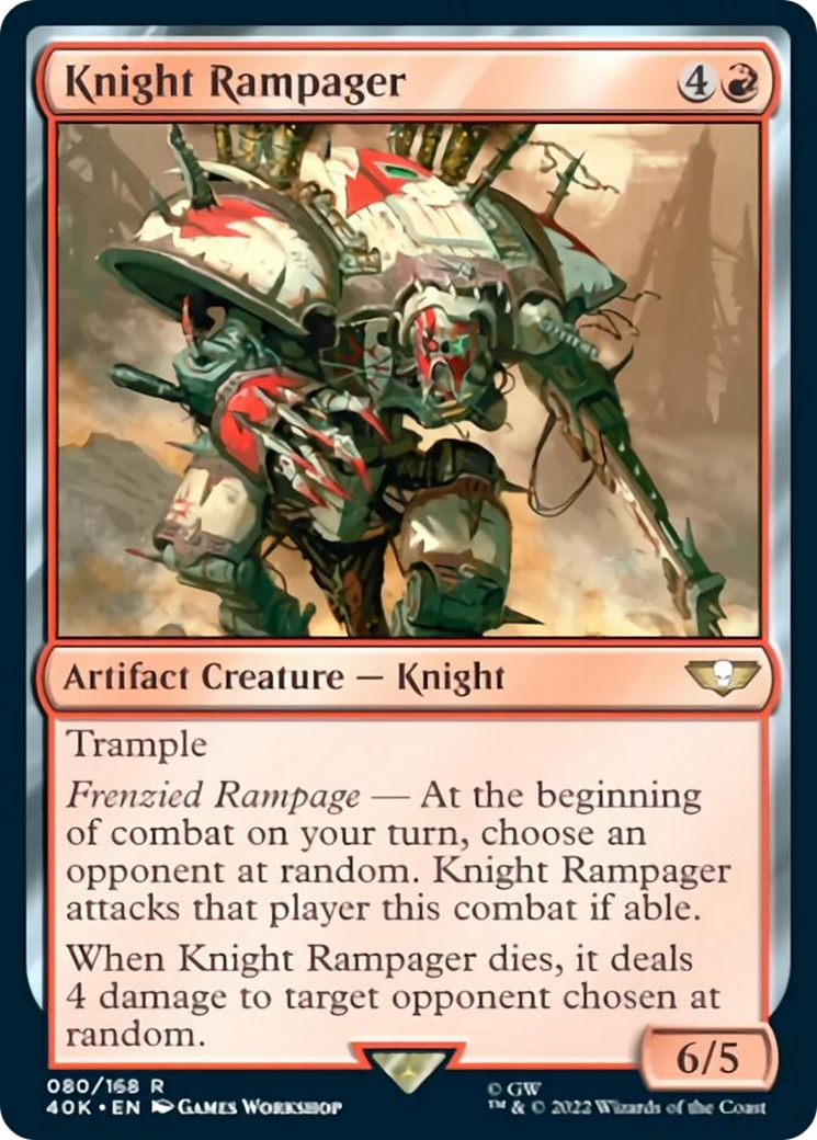 Knight Rampager [Universes Beyond: Warhammer 40,000] | Lots Moore NSW