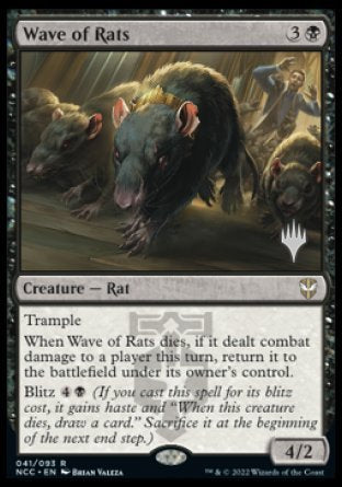 Wave of Rats (Promo Pack) [Streets of New Capenna Commander Promos] | Lots Moore NSW