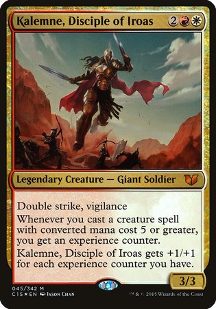 Kalemne, Disciple of Iroas (Oversized) [Commander 2015 Oversized] | Lots Moore NSW