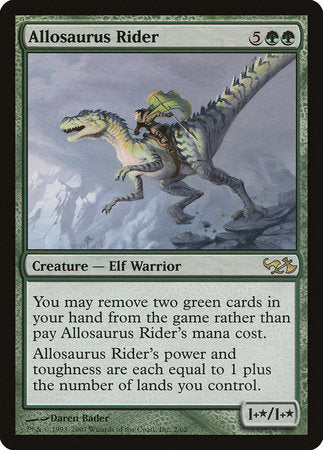 Allosaurus Rider [Duel Decks: Elves vs. Goblins] | Lots Moore NSW