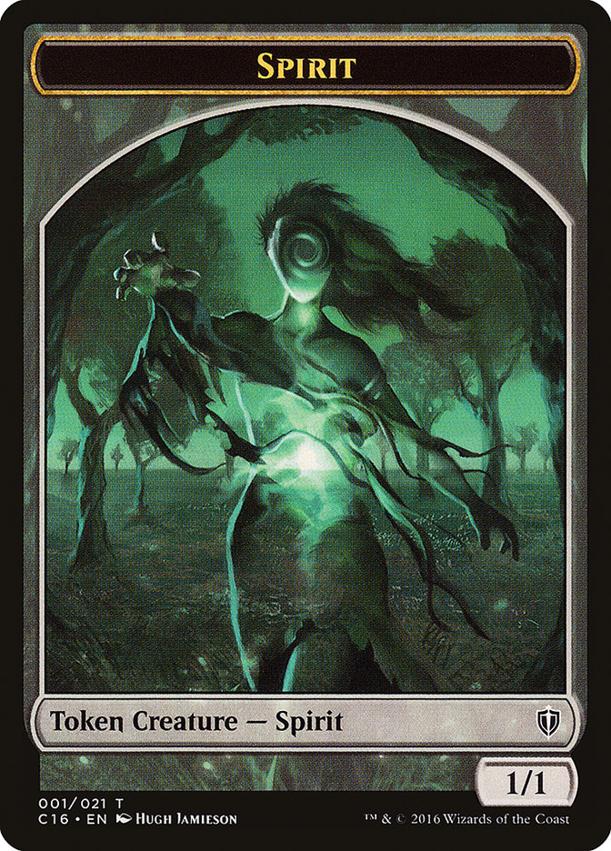 Spirit (001/021) [Commander 2016 Tokens] | Lots Moore NSW