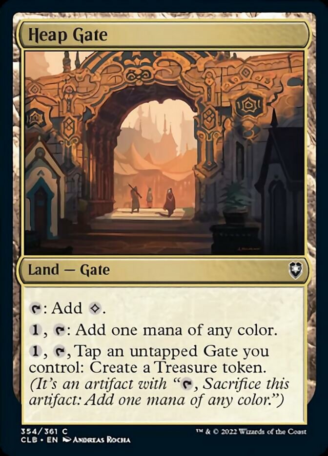 Heap Gate [Commander Legends: Battle for Baldur's Gate] | Lots Moore NSW