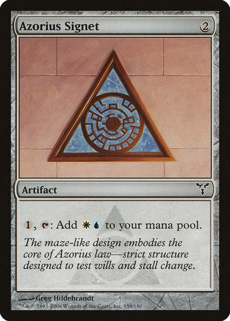 Azorius Signet [Dissension] | Lots Moore NSW