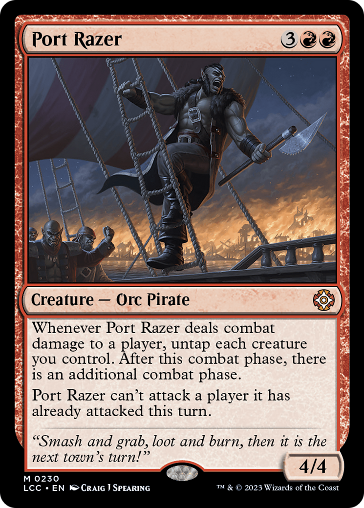 Port Razer [The Lost Caverns of Ixalan Commander] | Lots Moore NSW