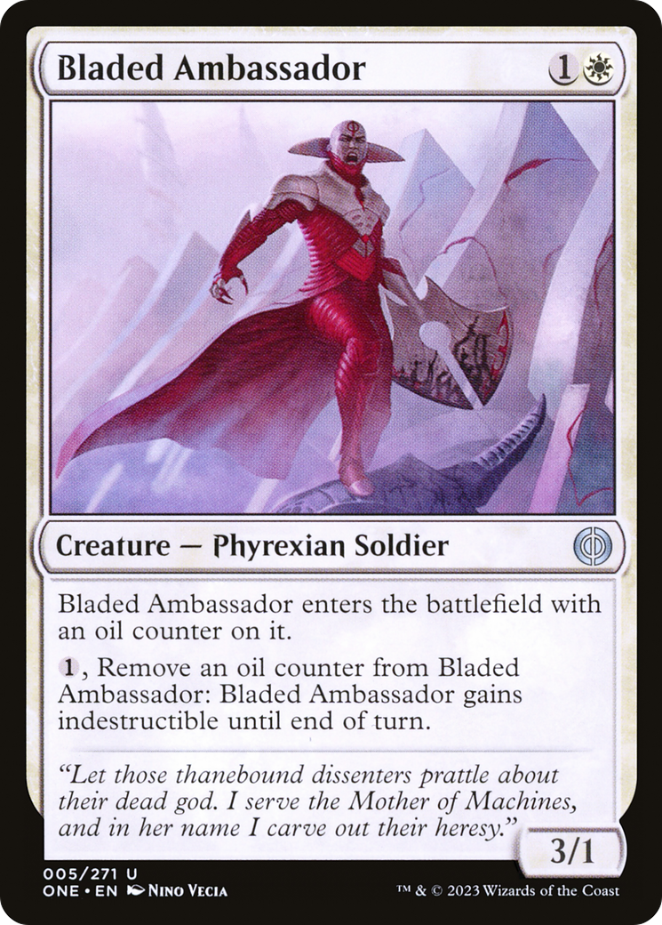 Bladed Ambassador [Phyrexia: All Will Be One] | Lots Moore NSW